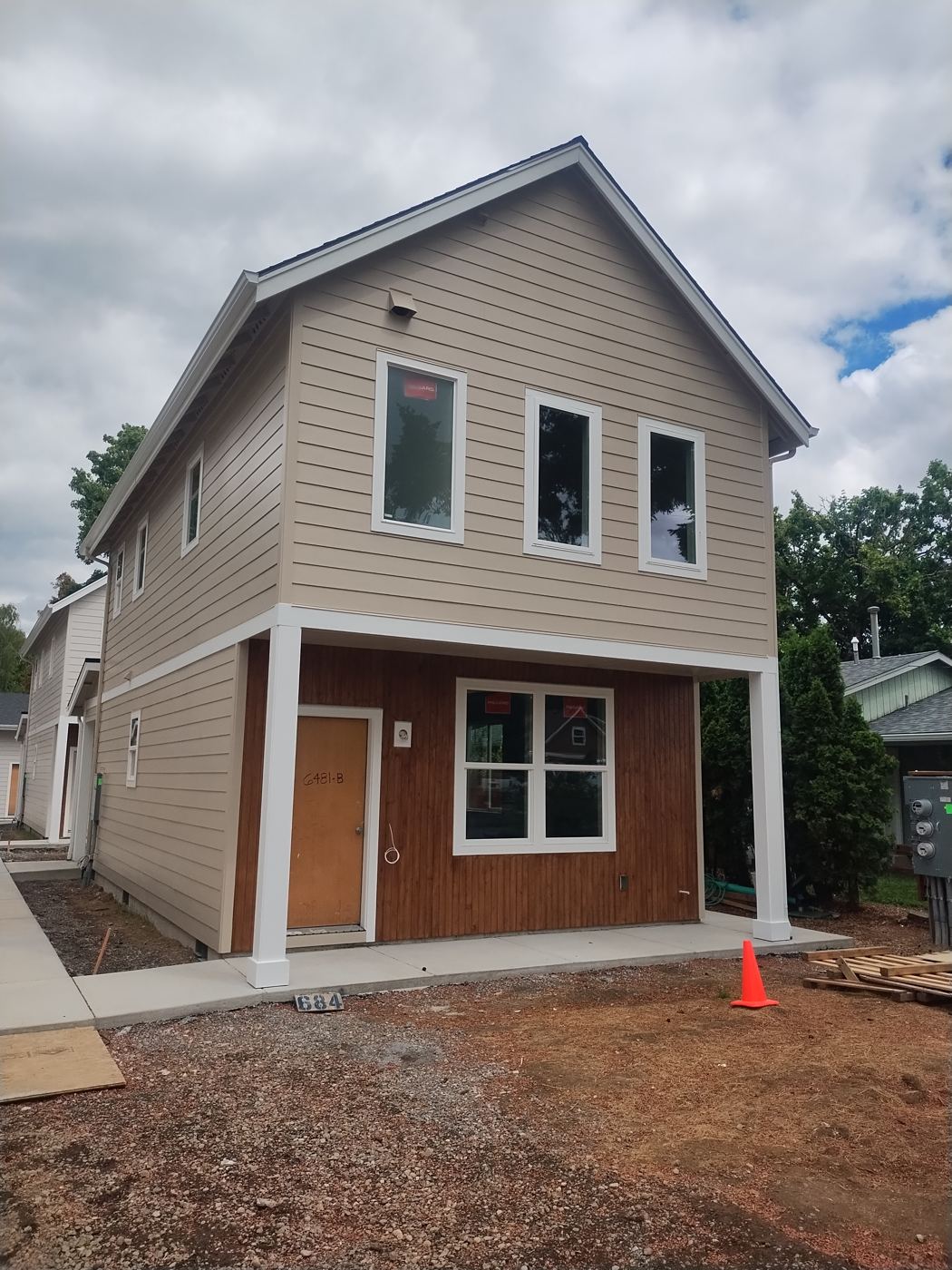 Siding and windows